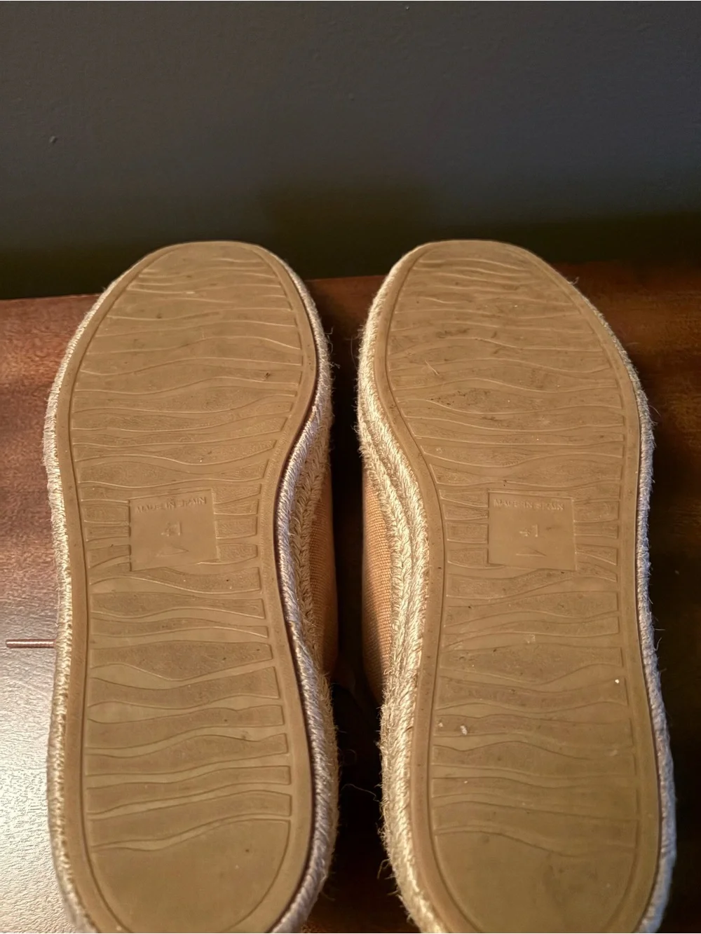N/A canvas espadrille